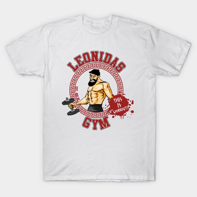 Leonidas Gym T-Shirt by Delinquent